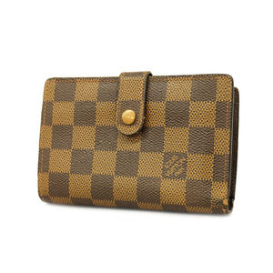 Auth Louis Vuitton Damier Portefeuille Viennois N61664 Women's  Wallet